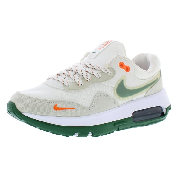 Nike Air Max Motif GS Boys Shoes Size 5.5, Color: White/George Green