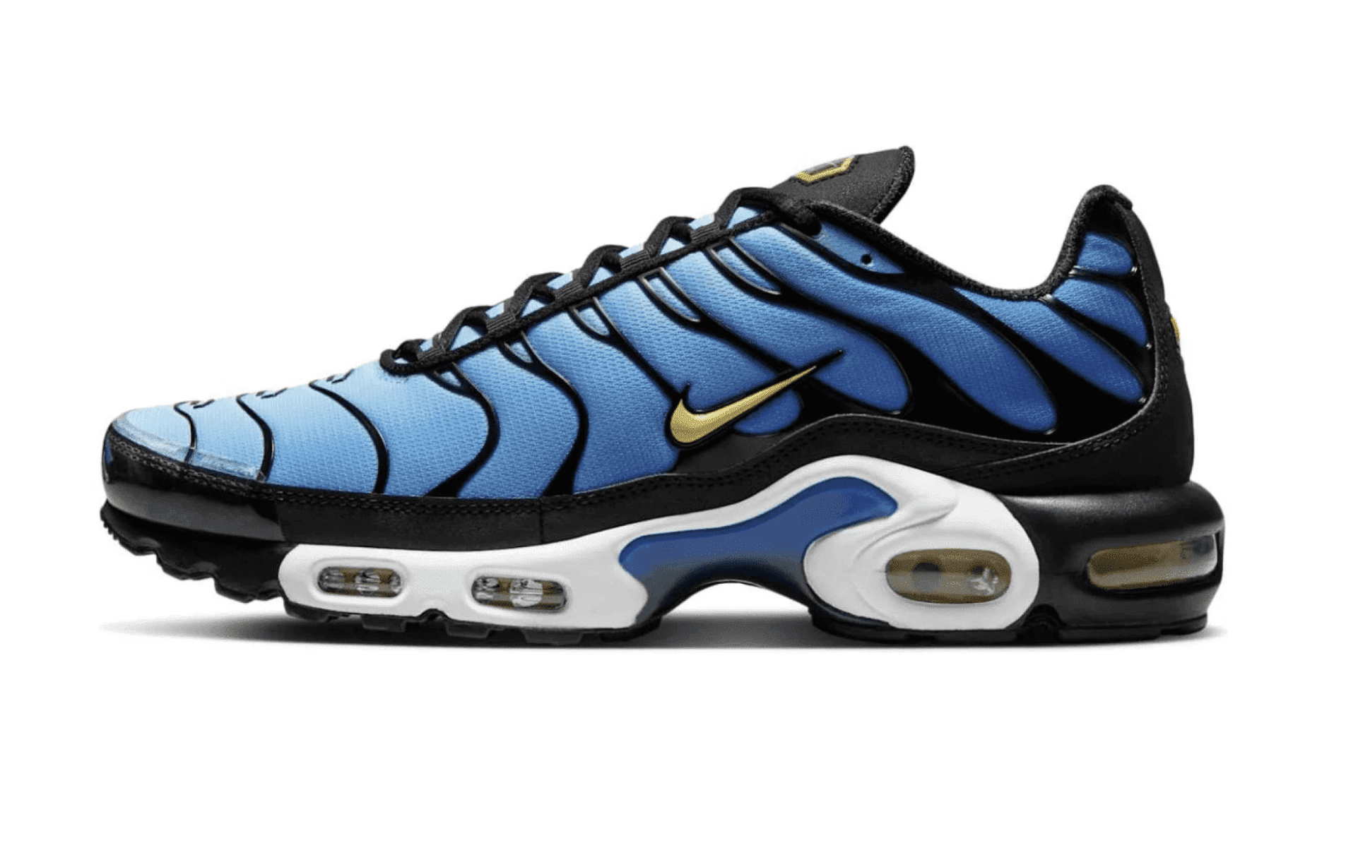 Nike Air Max Plus Black Blue Kid's Size 6Y CD0609-032