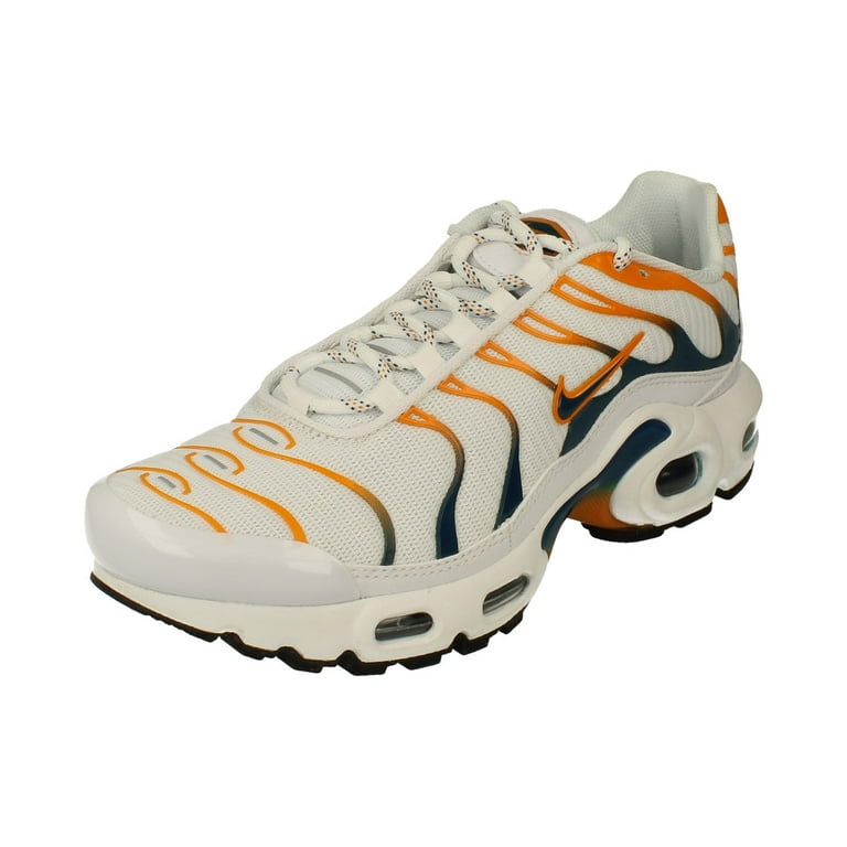 Air max plus deals gs black and white