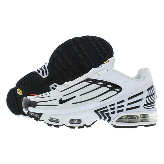 Nike Air Max Plus III GS Boys Shoes Size 4.5, Color: White/Black