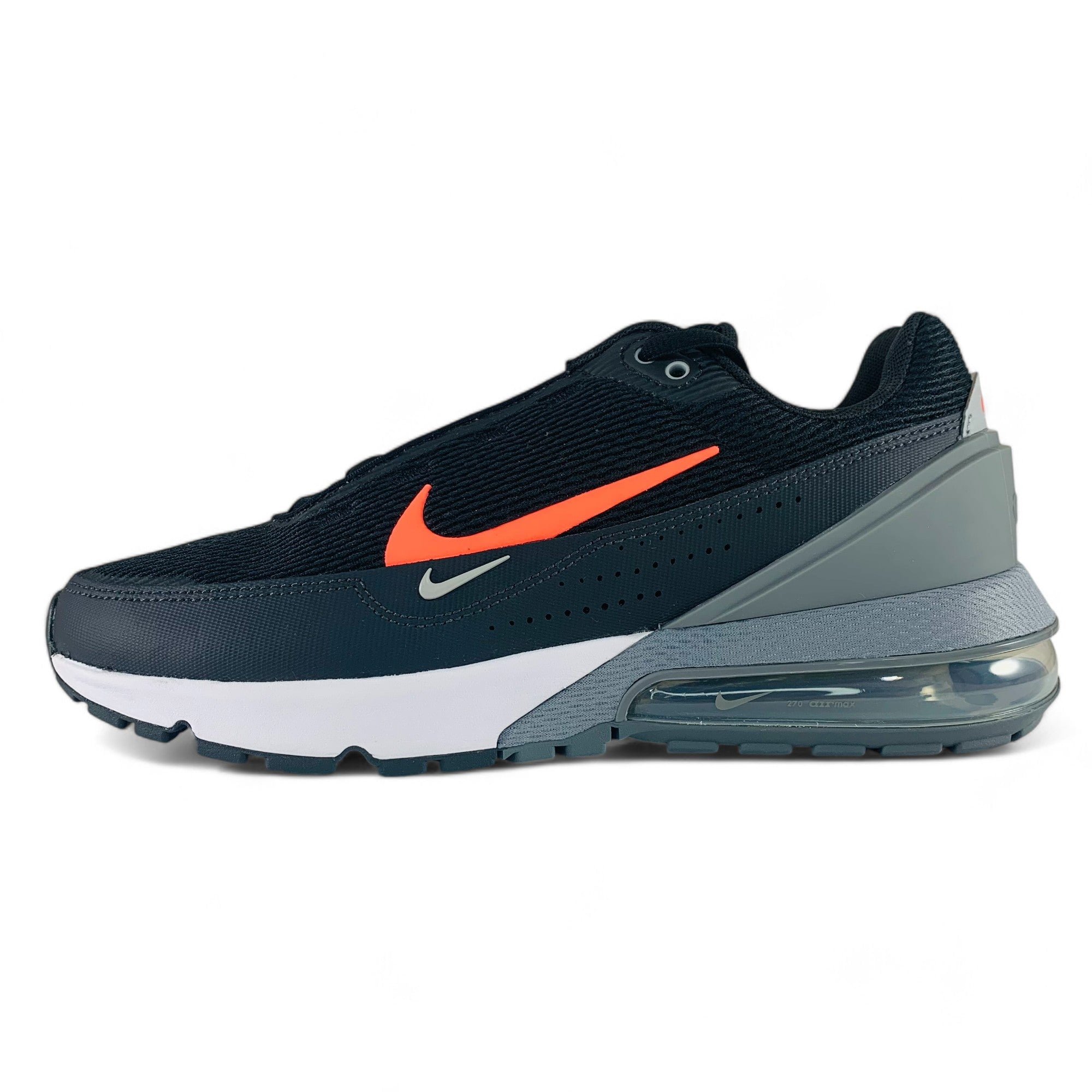 Nike Air Max Pulse Mens Sportswear Shoes Black FQ4156-001 Size 8 Orange Black Nike Air Max Pulse Black Bright Crimson Men Lifestyle Casual  main image 3