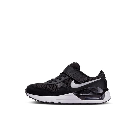 Nike Air Max SYSTM Little Kids' Shoes DQ0285-001, Black/White-Wolf Grey Size 3