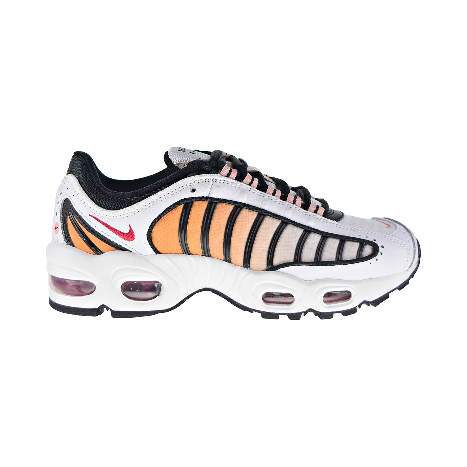 Nike Air Max Tailwind 4 Women's Shoes White-Black-Coral Stardust-Gym Red cj7976-100 - image 1 of 6