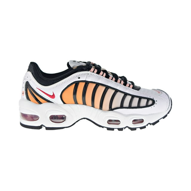 Nike Air Max Tailwind 4 Women's Shoes White-Black-Coral Stardust-Gym Red cj7976-100