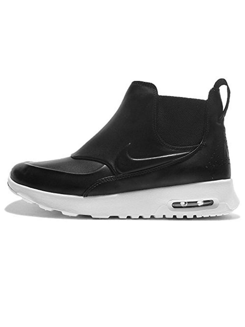 Nike Air Max Thea Mid 859550-001 Women's Black Sail Chelsea Boots