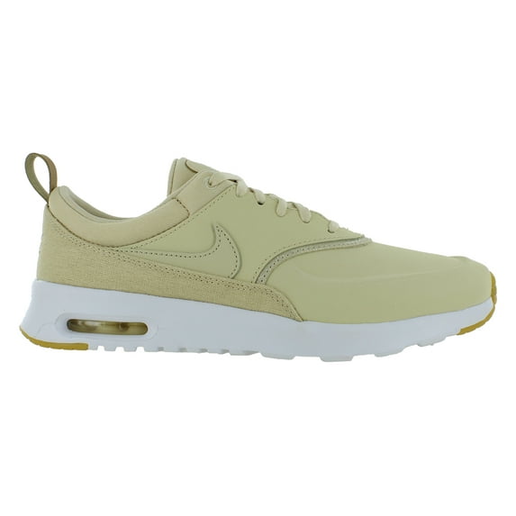 Nike Air Max Thea Premium Lea Womens Shoes Size 6, Color: Beach/Beach/Metallic Gold/Sail