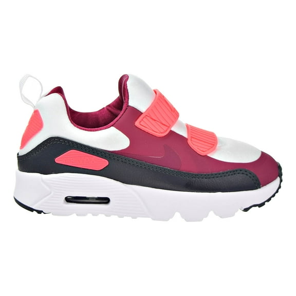 Nike Air Max Tiny 90 (PS) Preschool Shoes White/Noble Red/Anthracite 881927-101 (1.5 M US)