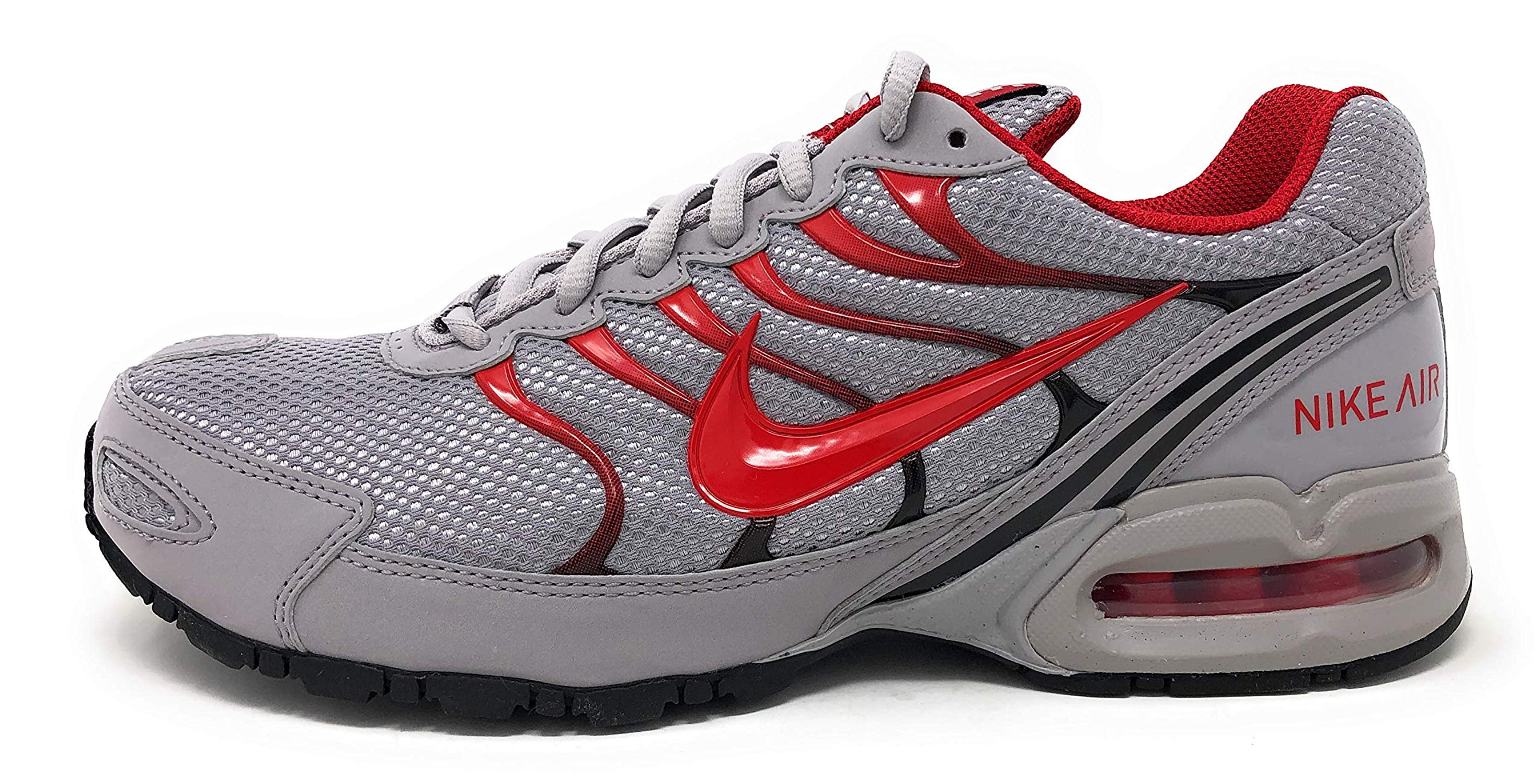 Nike Air Max Torch 4 CI2202-001 Men's Gray Red Running Sneaker Shoes MOO168 (10.5)