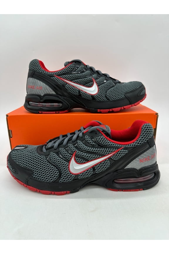 Air Max Torch 4 Men's Size 11 Grey Red Running Athletic Shoes 343846 006