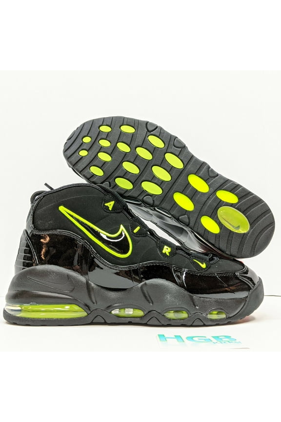 Air Max Uptempo 95 Men's Black Green CK0892-001 Adult Sneaker