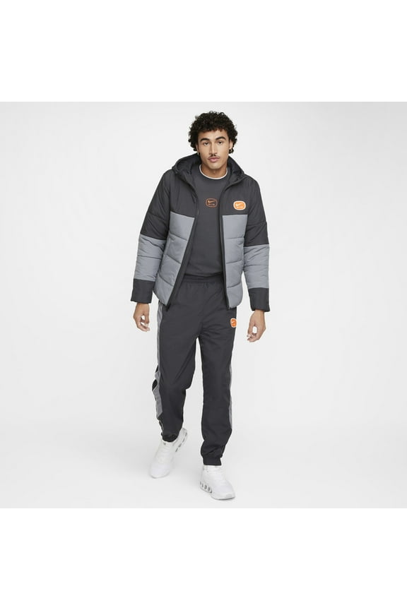 Air Men's Synthetic-Fill Jacket Winter Puffer Size Medium