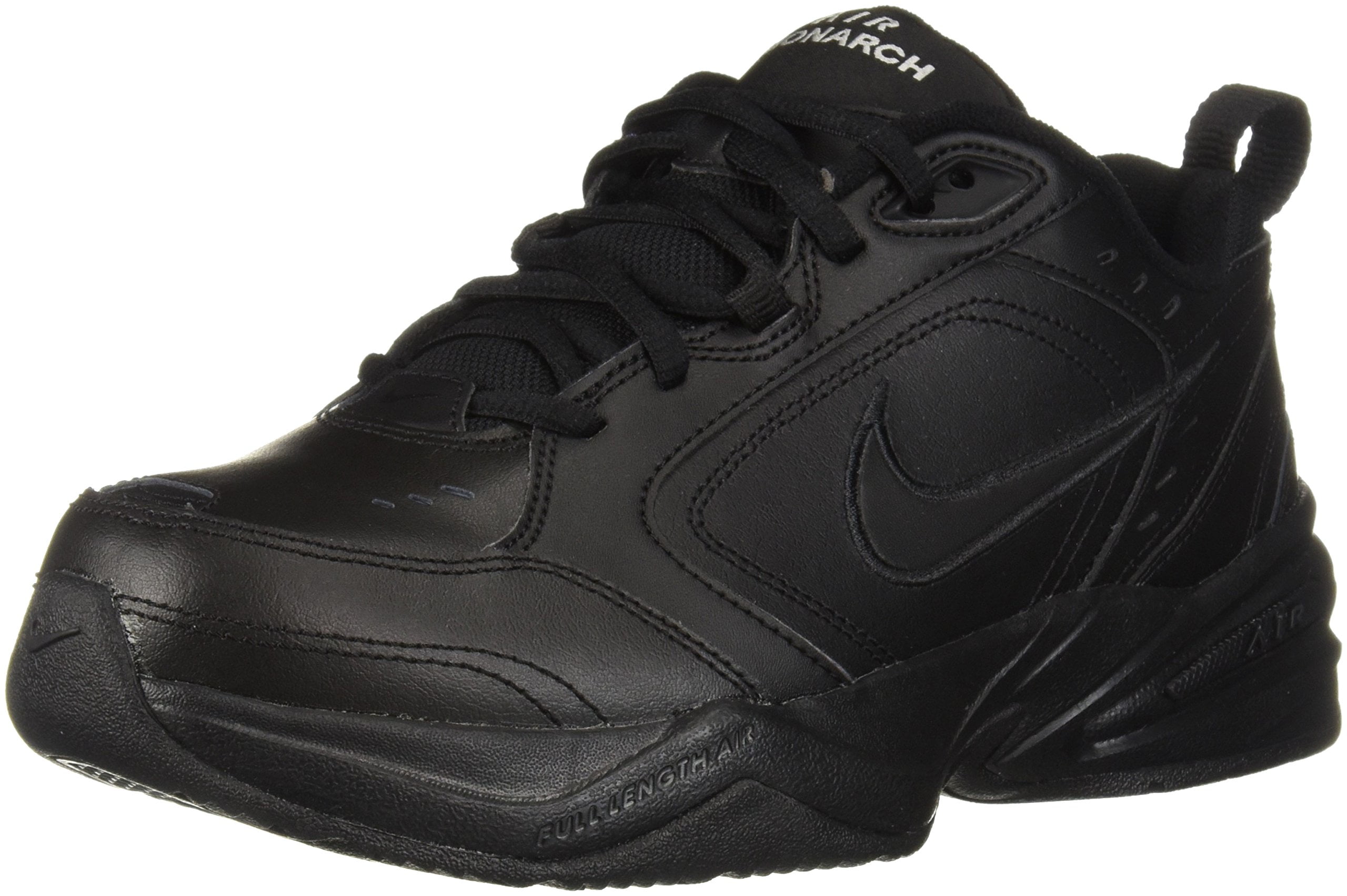 Nike Air Monarch IV Men s Workout Shoes Extra Wide Color Black Black Size 11 Walmart