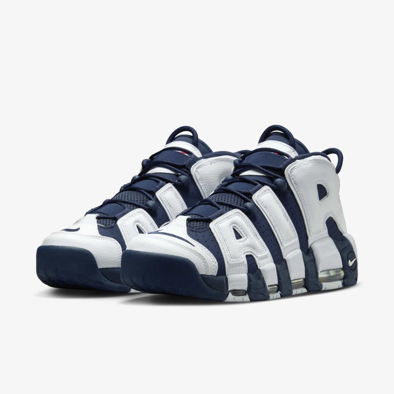 Nike Air More Uptempo '96 Men's Shoes Color: White/Metallic Nike Air More Uptempo '96 Men's Shoes Color: White/Metallic