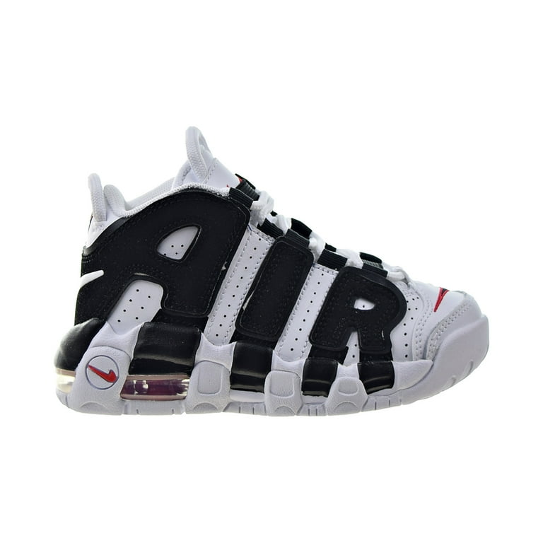Nike Air More Uptempo (PS) Little Kids' Shoes White-Black