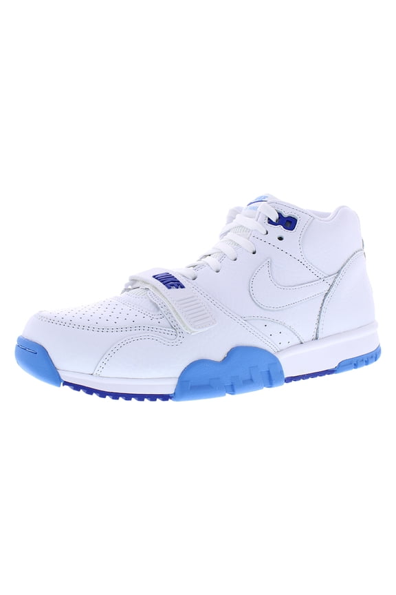 Air Trainer 1 Mens Shoes Size 9.5, Color: White/White-university Blue