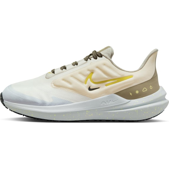 Nike Air Winflo Shield Womens Running Trainers DM1104 Sneakers Shoes UK 7.5 US 10 EU 42, Pale Ivory high Voltage 100