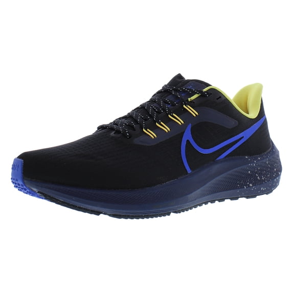 Nike Air Zoom Pegasus 39 Black Blue Sneakers, New Men's Running Shoes DZ4846-001, Men's U.S. Shoe Size 11.5