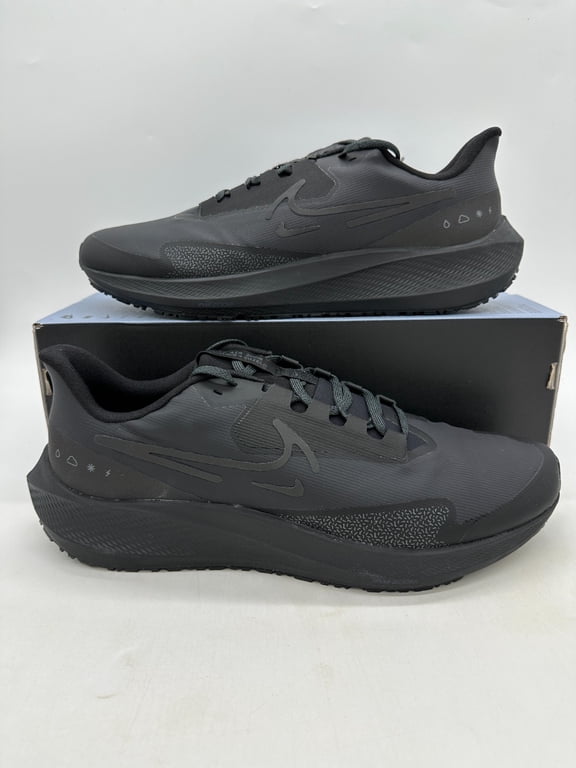 Air Zoom Pegasus 39 Shield Men's Size 10 Black Athletic Shoes DO7625 001