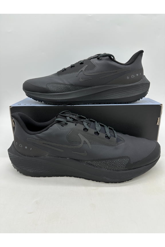 Air Zoom Pegasus 39 Shield Men's Size 10 Black Athletic Shoes DO7625 001