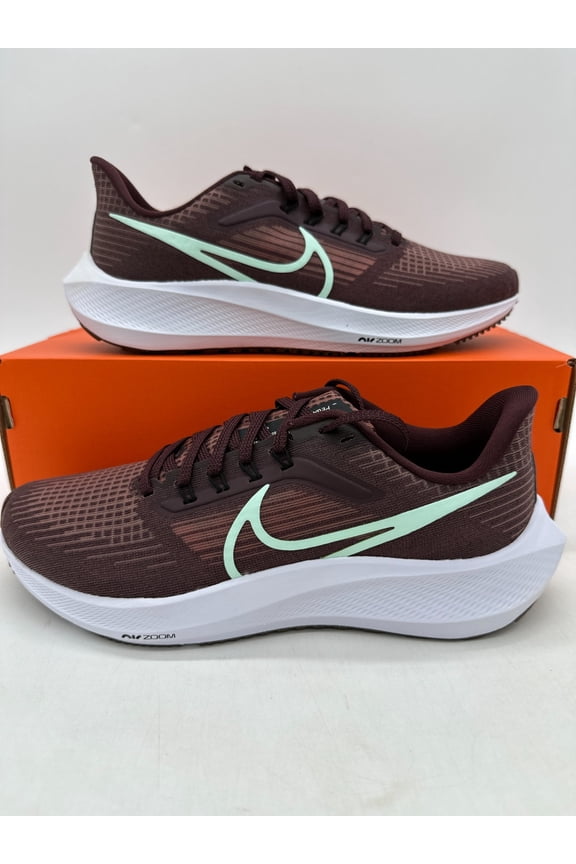 Air Zoom Pegasus 39 Women's Size 11.5 Brown White Athletic Shoes DH4072 600