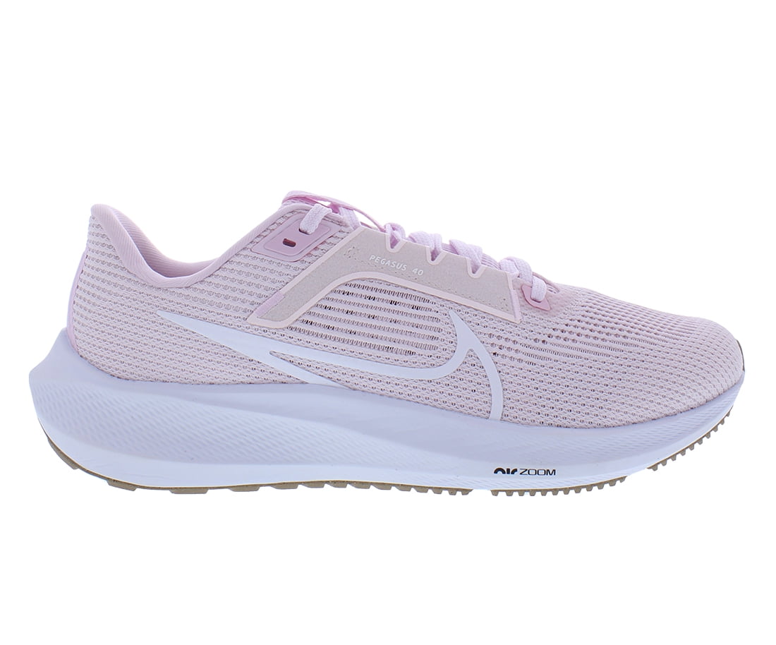 Air Zoom Pegasus 40 Womens Shoes Size 10.5, Color: Pearl Pink/White/Pink Foam