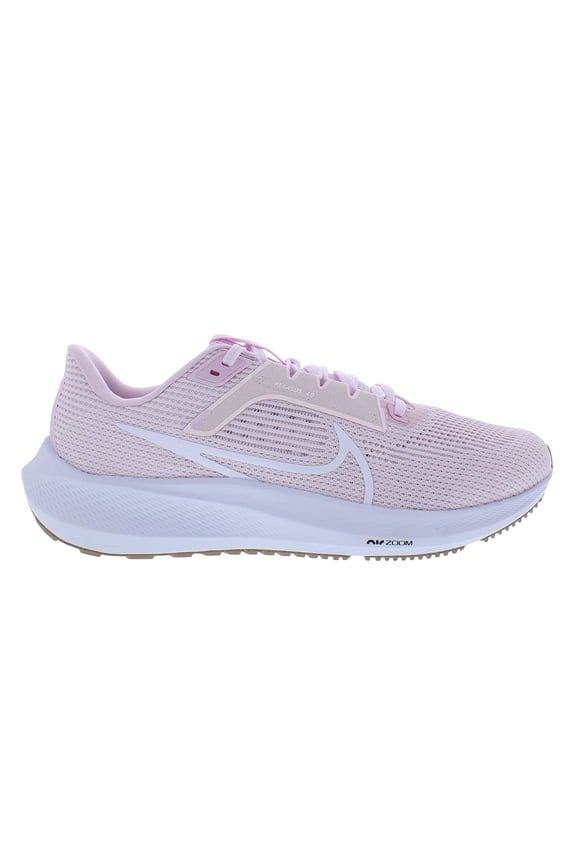 Air Zoom Pegasus 40 Womens Shoes Size 7, Color: Pearl Pink/White/Pink Foam
