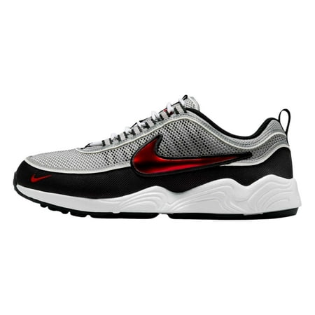 Men's Nike Air Zoom Spiridon SP Metallic Silver/Sport Red (HF9117 001) - 6.5
