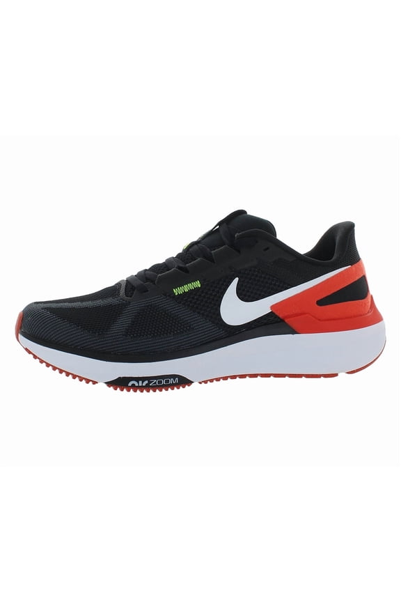 Air Zoom Structure 25 Unisex Shoes Size 10, Color: Black/White/Picante Red