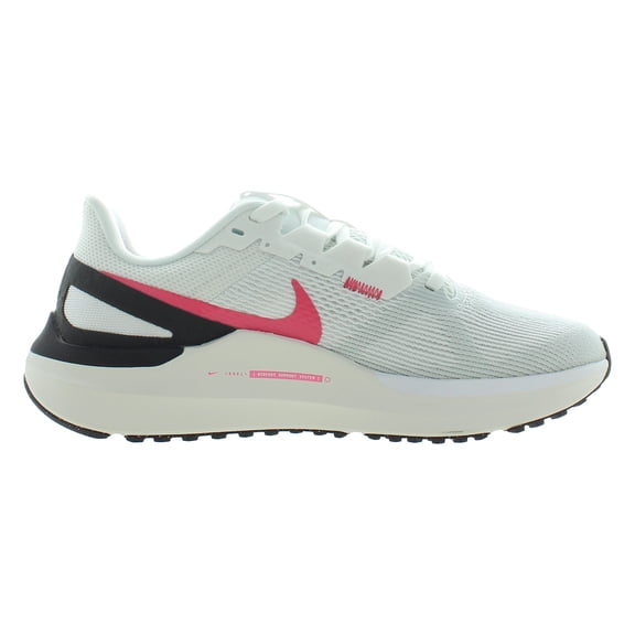 Nike Air Zoom Structure 25 Unisex Shoes Size 8.5, Color: White/Black/Aster Pink