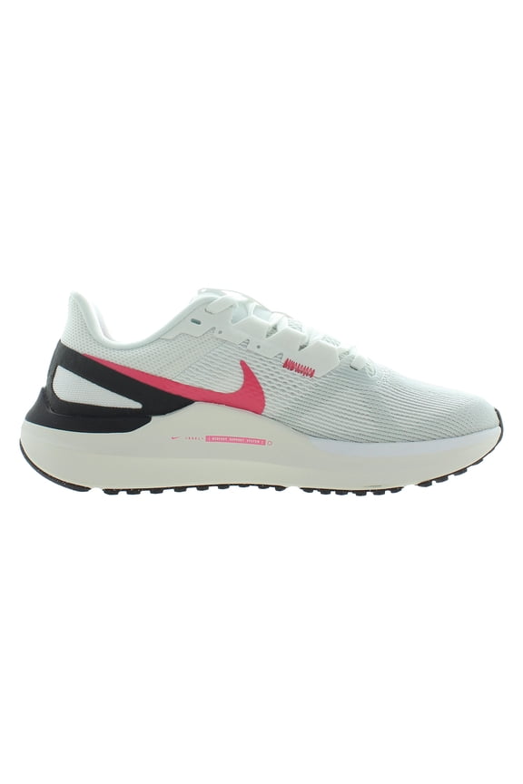 Air Zoom Structure 25 Unisex Shoes Size 8.5, Color: White/Black/Aster Pink