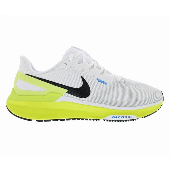 Nike Air Zoom Structure 25 Unisex Shoes Size 9, Color: White/Black/Cyber Photo Blue