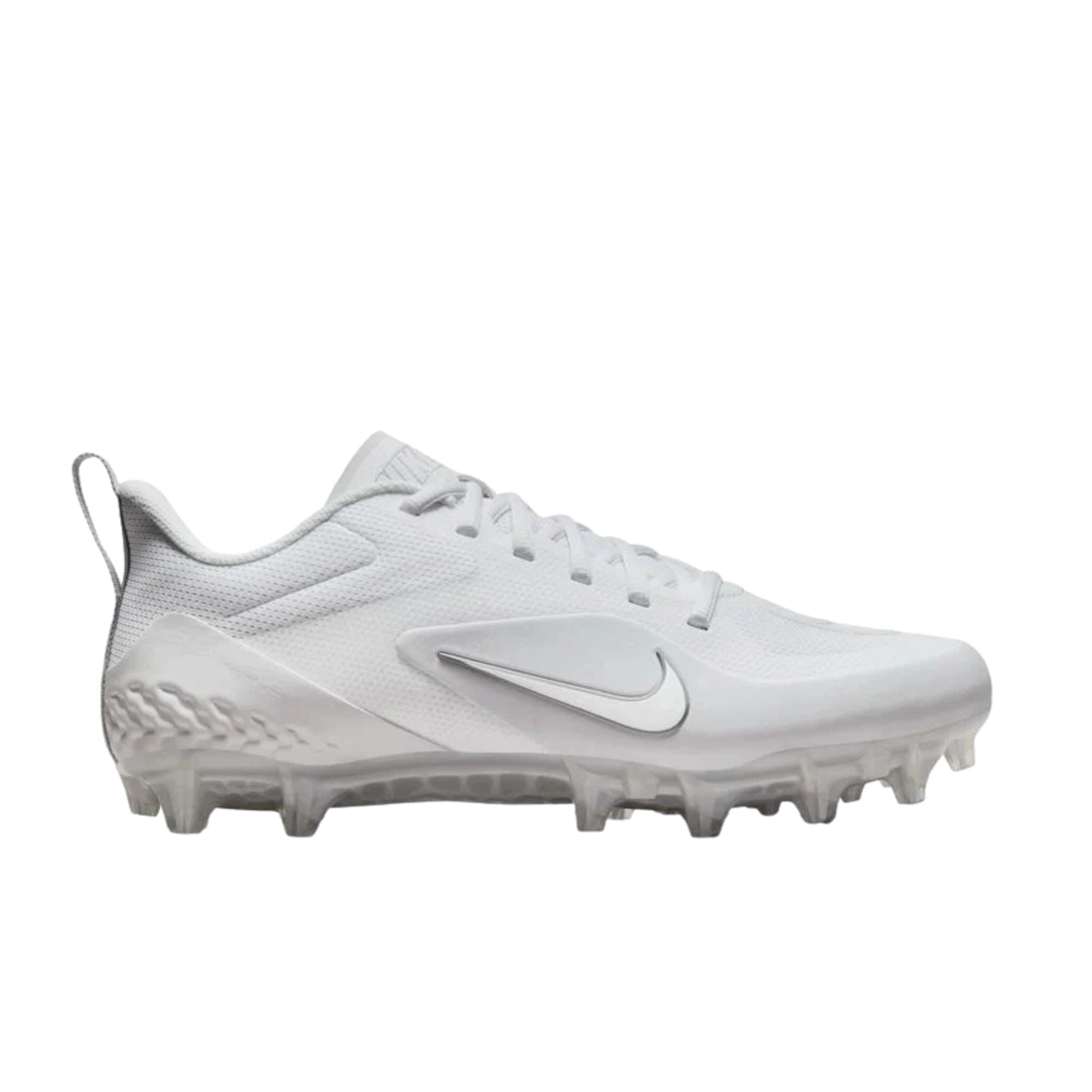 Nike Alpha Huarache 8 Pro LAX White/Metallic Silver  CW4439-100 Men's Size 12.5