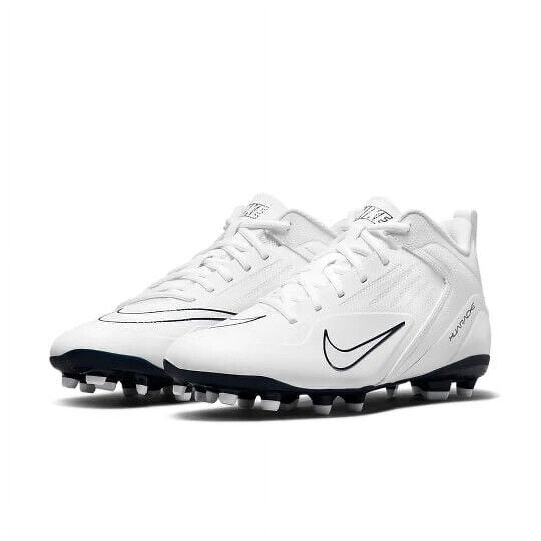 Nike Alpha Huarache 8 Varsity CZ6558 101 White Navy Men s Lacrosse Cleats Adult Shoes DSG354 8 Walmart