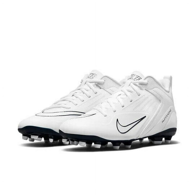 Nike Alpha Huarache 8 Varsity CZ6558 101 White Navy Men s Lacrosse Cleats Adult Shoes DSG354 8 Walmart