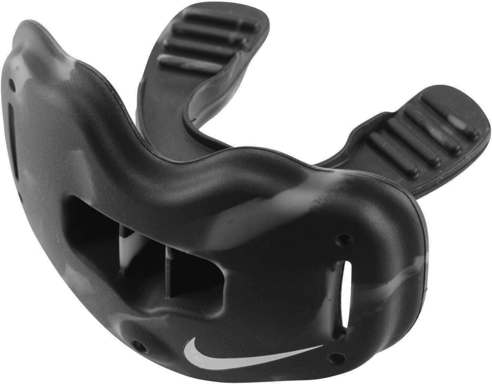 Nike Alpha Lip Protector Football Mouthguard, Black/White