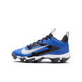 thumbnail image 1 of Nike Alpha Menace 4 Shark Big Kids' Football Cleats Color: Hyper Royal/Metallic Silver/Midnight Navy/White Size: 12C, 1 of 1