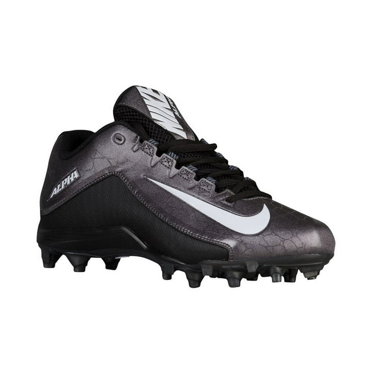 Nike Alpha Strike 2 TD Men s Low Football Cleats Black Metallic