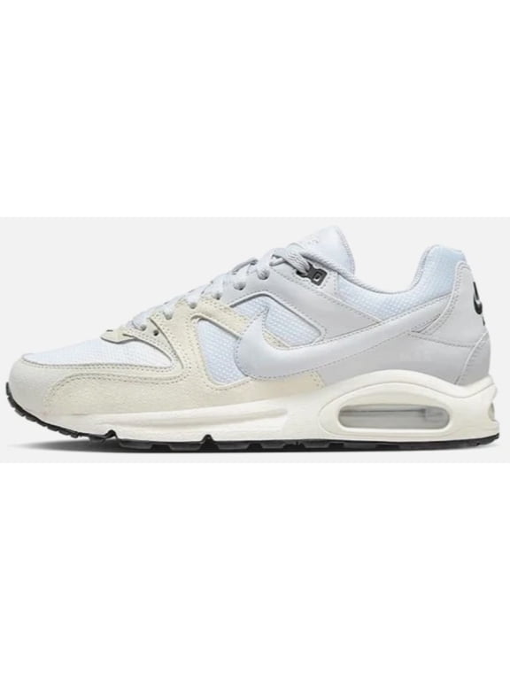 Athletic Air Max Command Summit Shoes, Men's White, Size 15