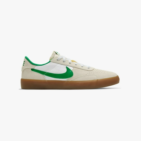 Nike; Athletic Shoes Heritage Vulc, White & Green, 11