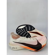 Nike Athletic Shoes ZoomX Streakfly 2 Protro, Sail Black Orange White, Mens 7
