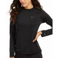 thumbnail image 1 of Nike Essential Long-Sleeve Rash Guard Logo Swim Black New, 1 of 3
