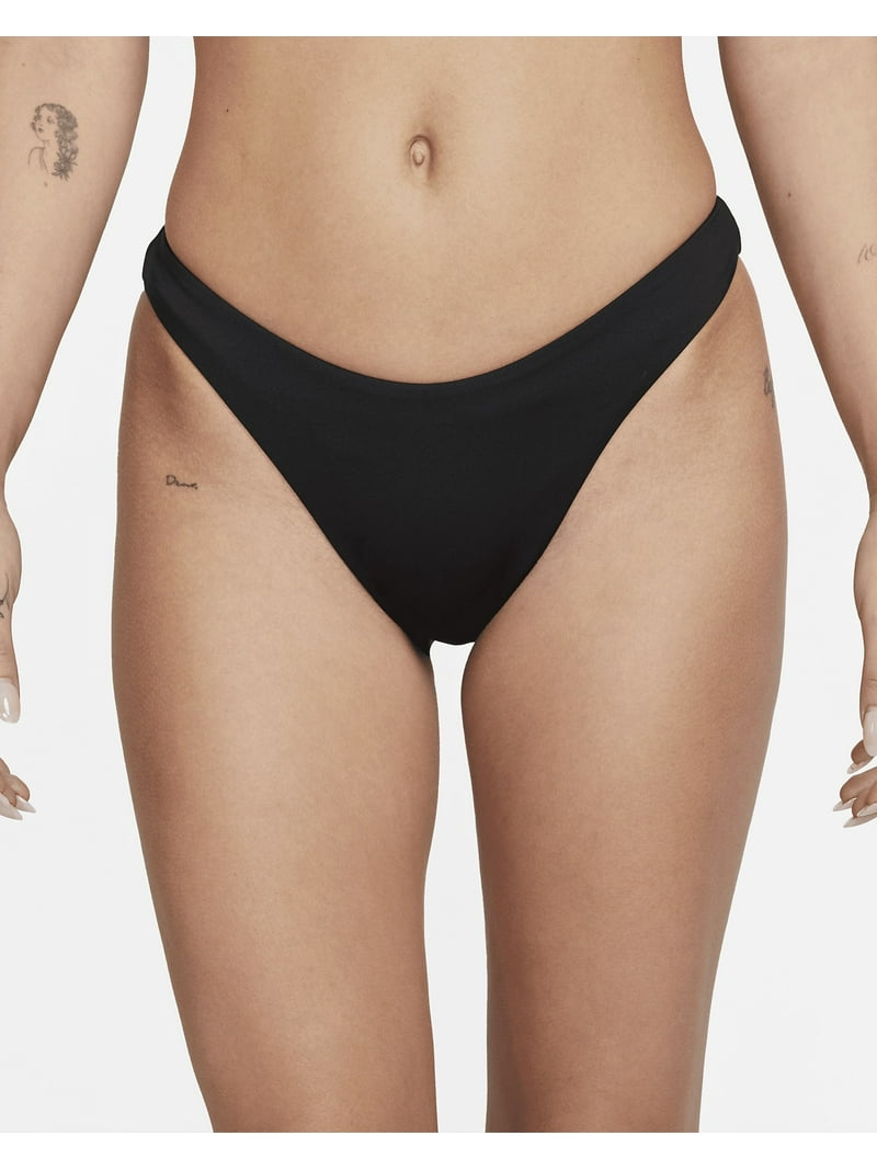 Nike BLACK Essential Sling Cheeky Bikini Swim Bottom, US 2X