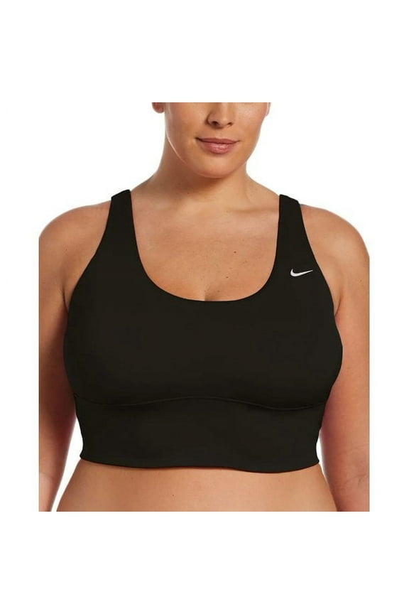 Women's Plus Size Bathing Suit Swim Bikini Top Scoop-Neck Swimsuit New