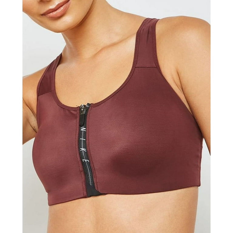 Nike burgundy sports bra deals