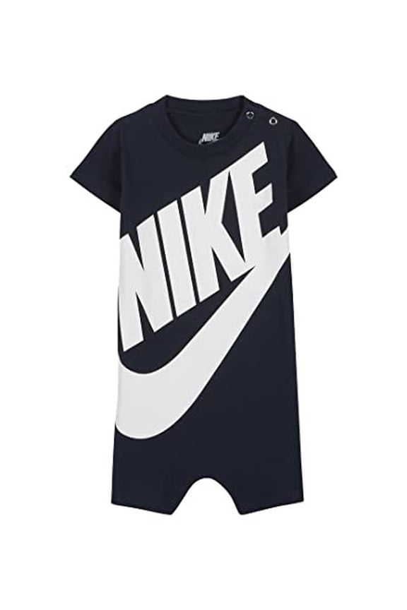 Baby Boy Infant Shortall Obsidian5ND369-B8W/White, 6 Months