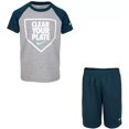 thumbnail image 1 of Nike Baby Boys 2-Piece Short Set - Midnight Turquoise 12 Months, 1 of 1