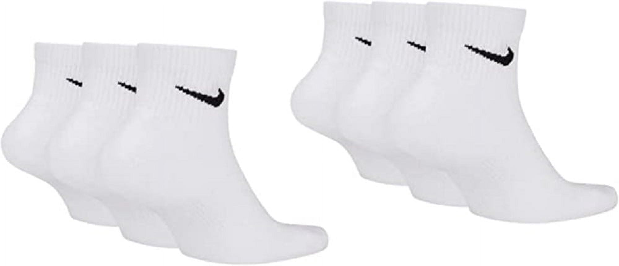 Nike Baby Boys 6-Pack Cushioned Ankle Socks 7C-10C, Sock Size 4-5