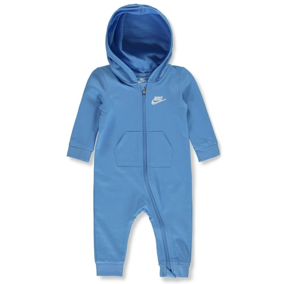 Nike Baby Boys' Hooded Pram Suit Color: blue Size: 6 months