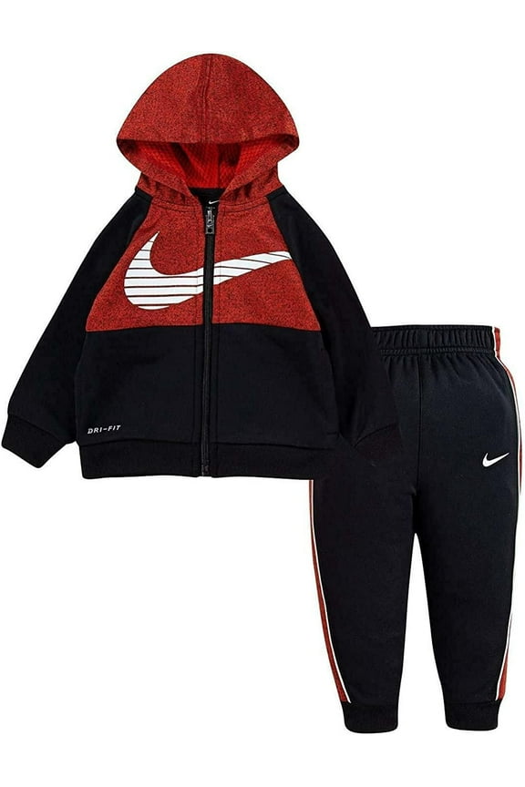 Baby Boys Therma Dri-Fit 2-Piece Tracksuit Pants Set Black66g807-023/Bardo 12 Months