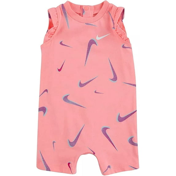 Nike Baby Girls Romper Sunset Pulse06h628-a0g/Pink 3 Months